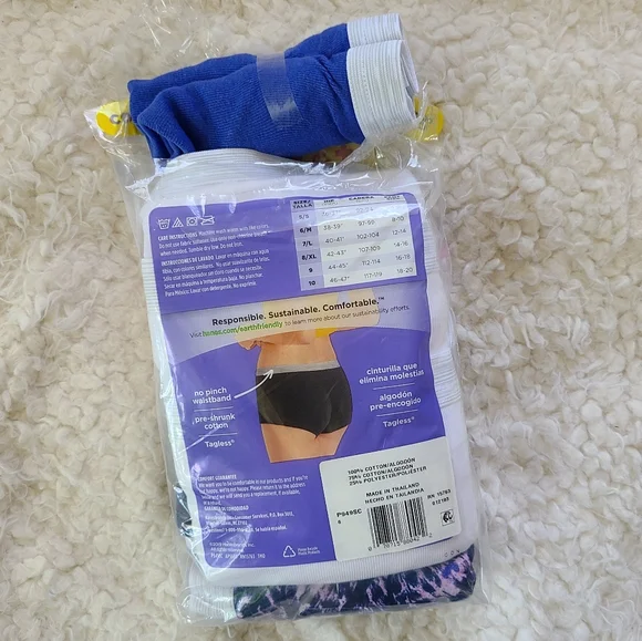 🆕️ hanes • cotton boyshorts panties - Picture 2 of 3